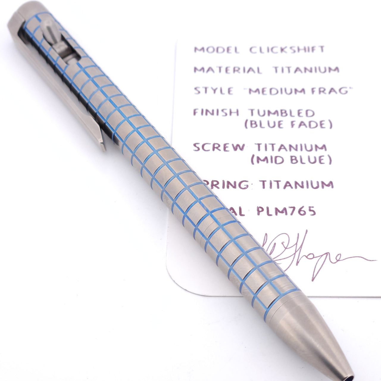 PenLab™ Custom Pen: PLM765 - "Medium Frag"
