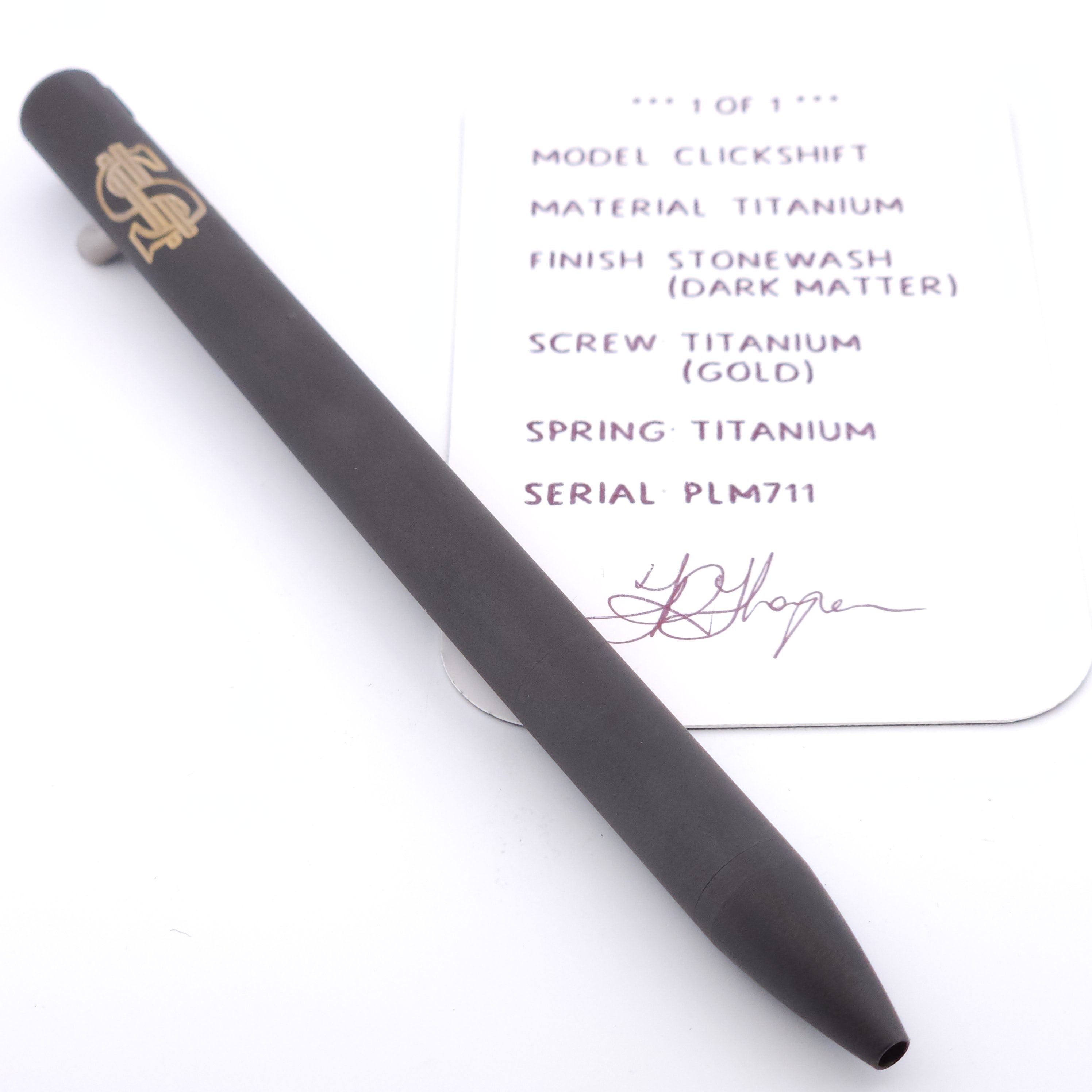 PenLab™ Custom Pen: PLM711 * 1 of 1 *
