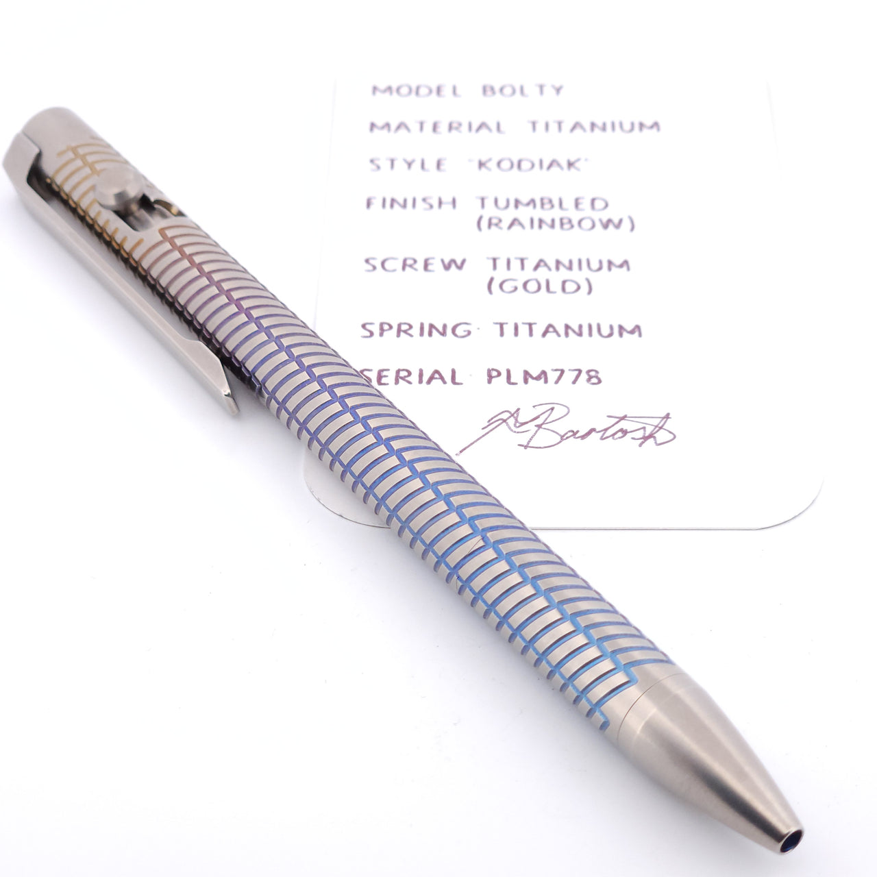 PenLab™ Bolty: PLM778 "Kodiak"