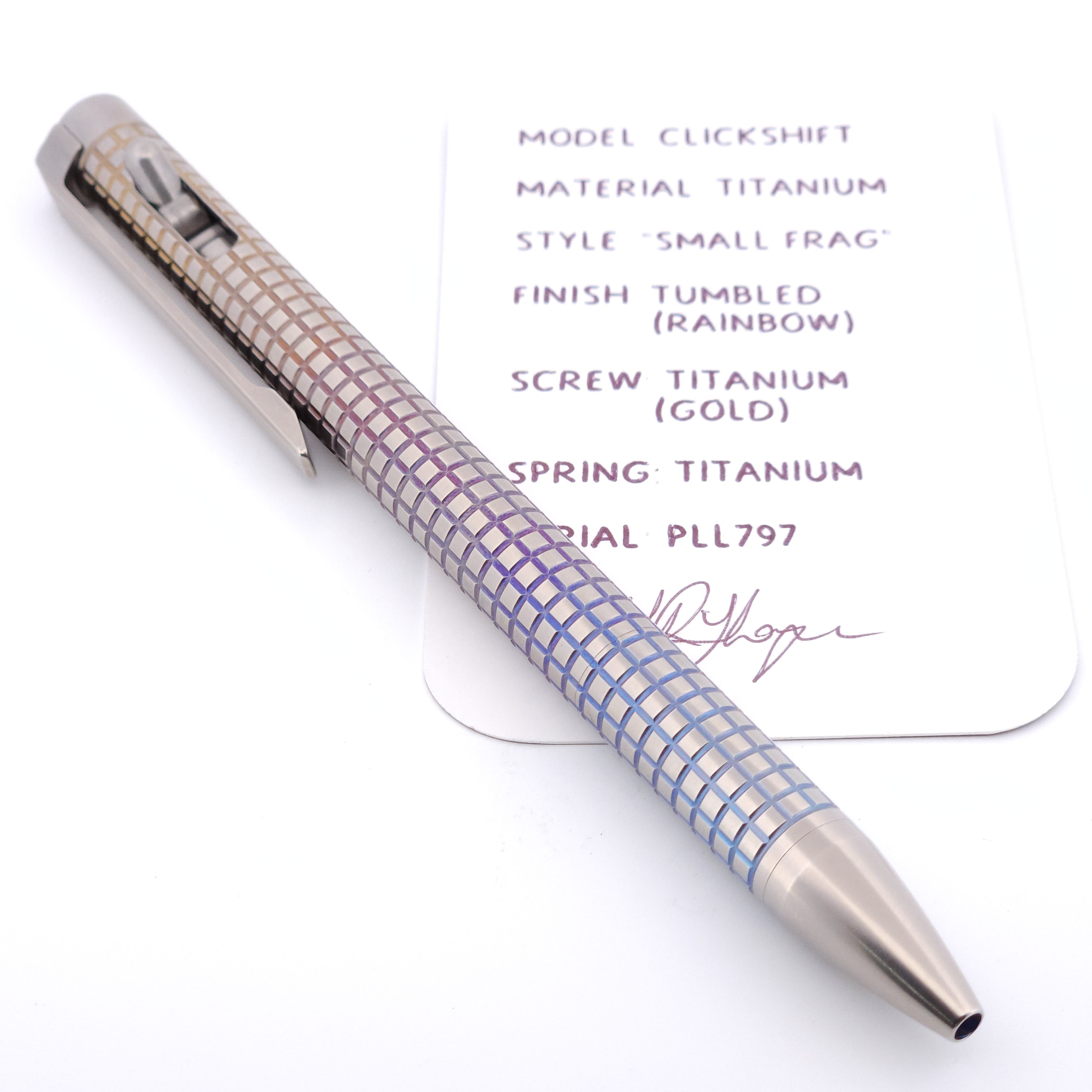 PenLab™ Custom Pen: PLL797 - "Small Frag"