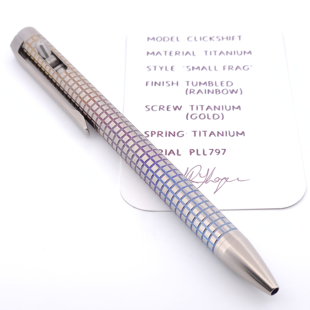 PenLab™ Custom Pen: PLL797 - "Small Frag"