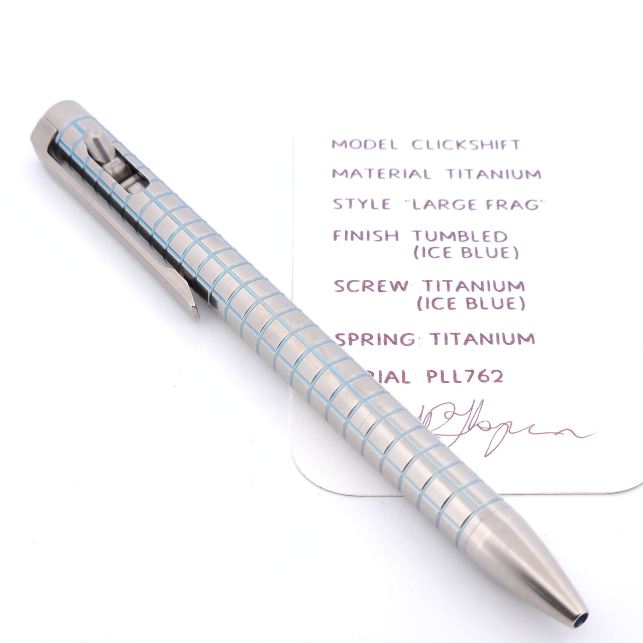 PenLab™ Custom Pen: PLL762 - "Large Frag"