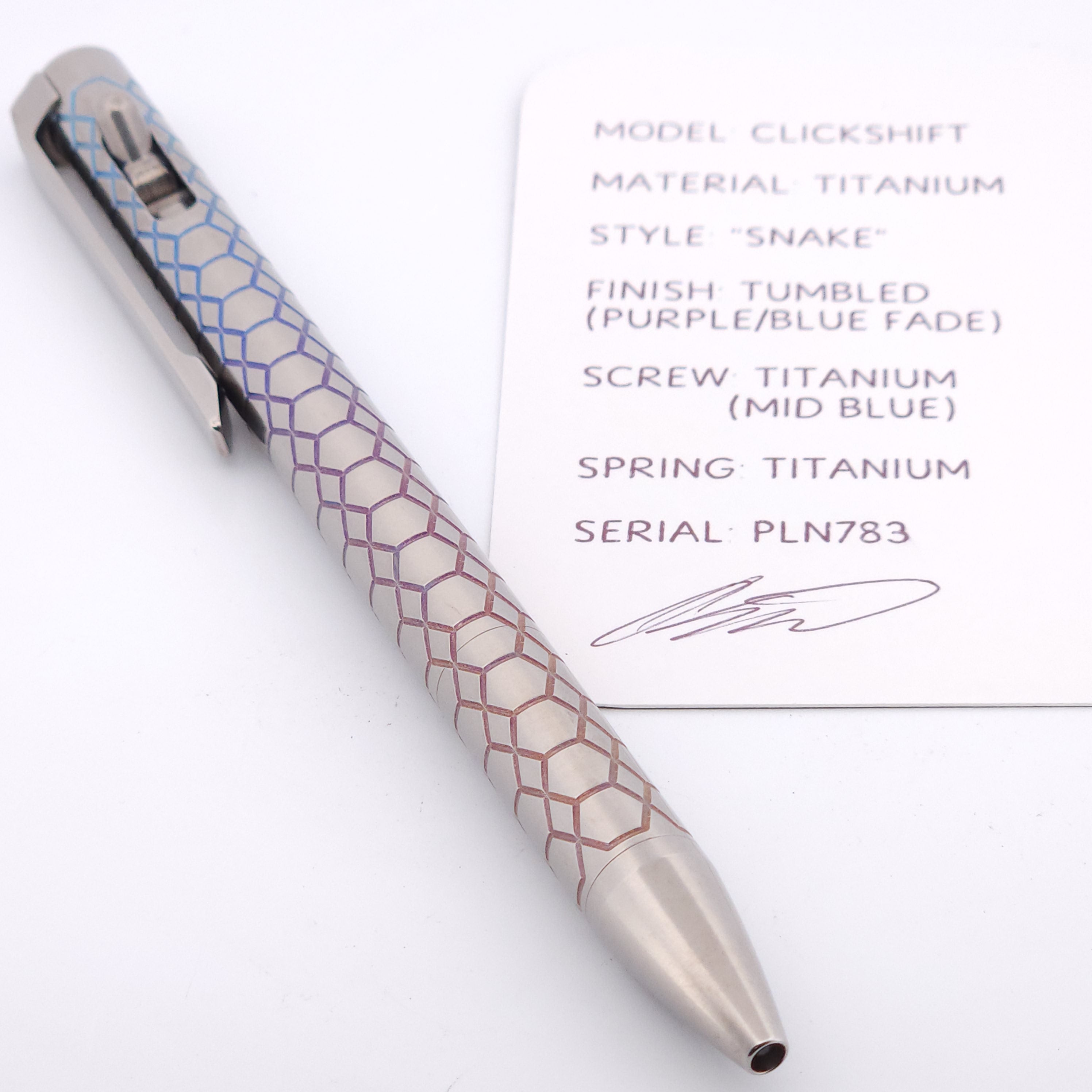 PLN783 - Clickshift™ "Snake"
