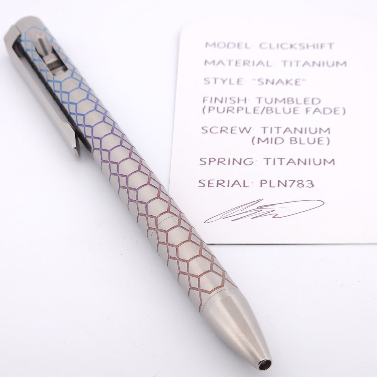 PLN783 - Clickshift™ "Snake"