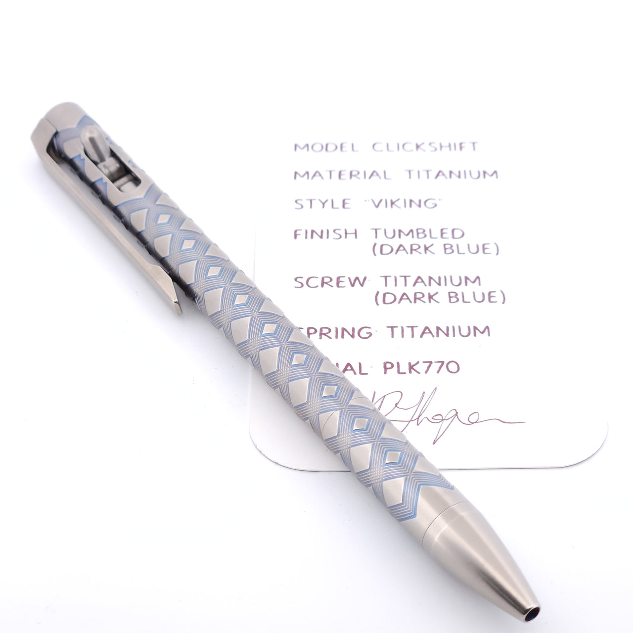 PenLab™ Custom Pen: PLK770 - "Viking"